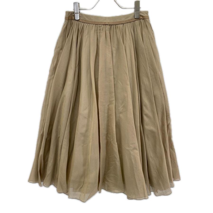FOXEY（フォクシー） 美品/ 40950 ベージュ Skirt Sheer Circular