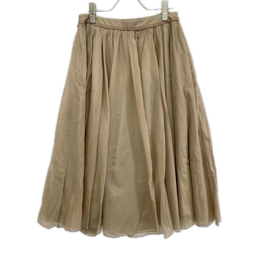FOXEY（フォクシー） 美品/ 40950 ベージュ Skirt Sheer Circular