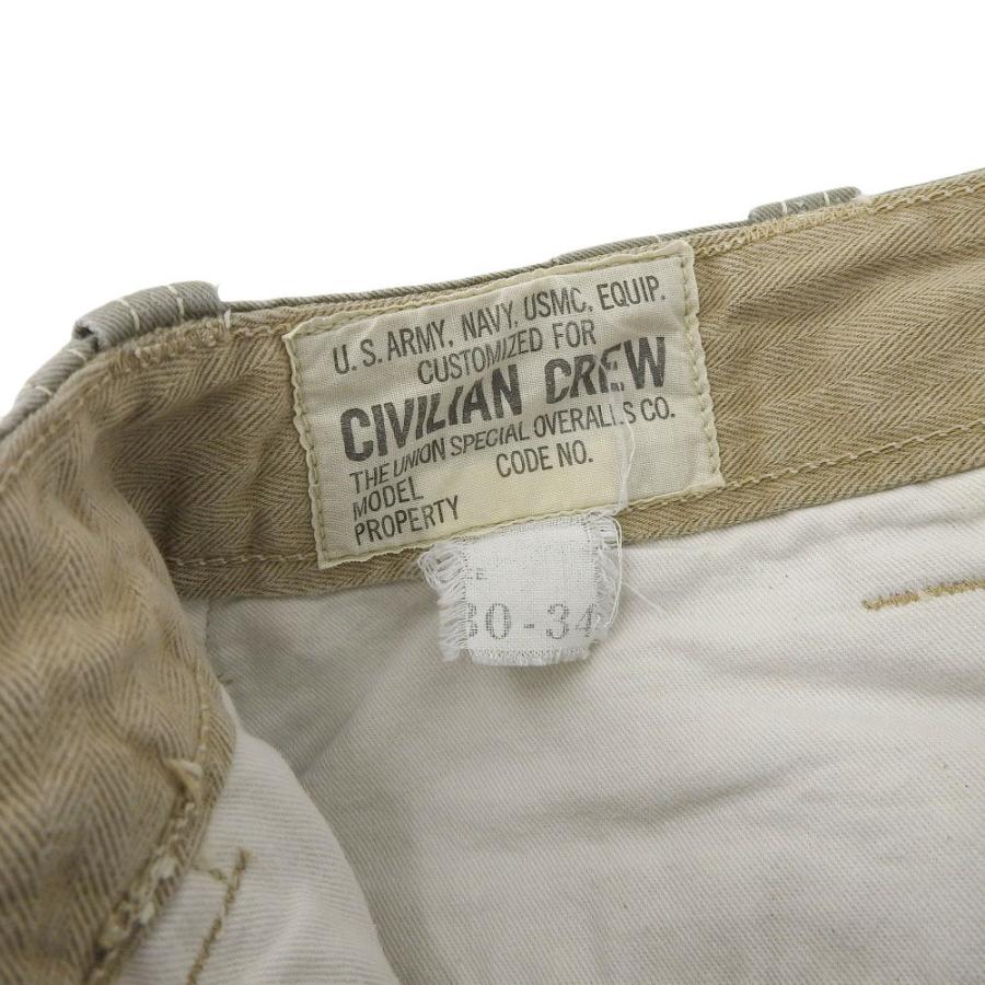 FREEWHEELERS フリーホイーラーズ ボトムス CIVILIAN CREW トラウザー