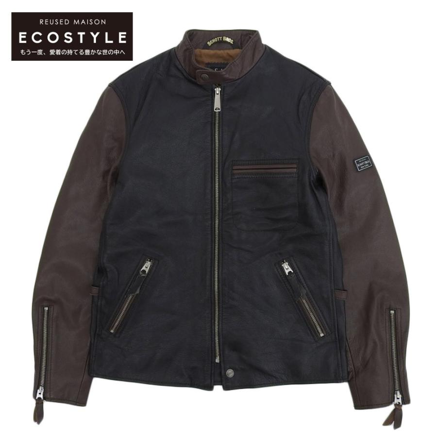 Schott N.Y.C（ショット） 美品 schott カフェレーサー レザー