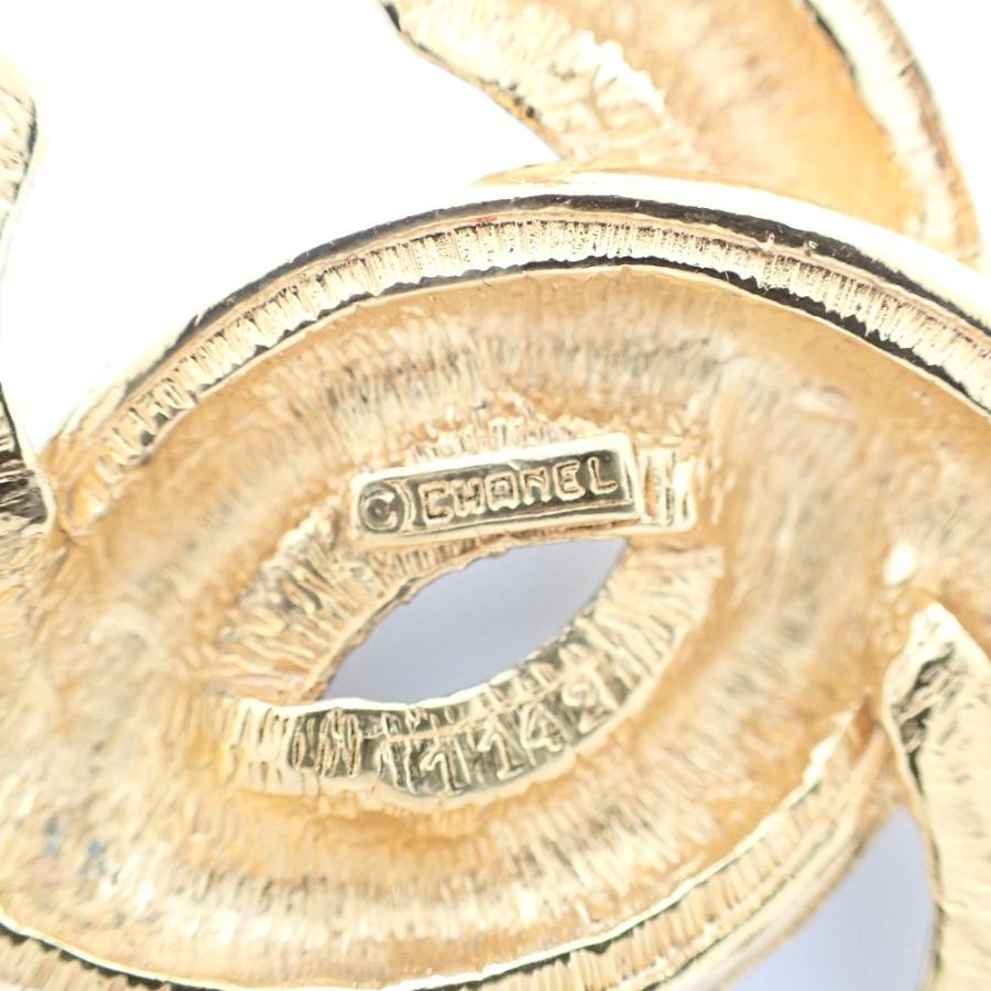 CHANEL シャネル ブローチ  ココマーク/マトラッセ/ヴィンテージ/GP/ 1142   ゴールドカラー レディース / 240001134633 CHANEL（シャネル） ブローチ GP ココマーク マトラッセ 1142