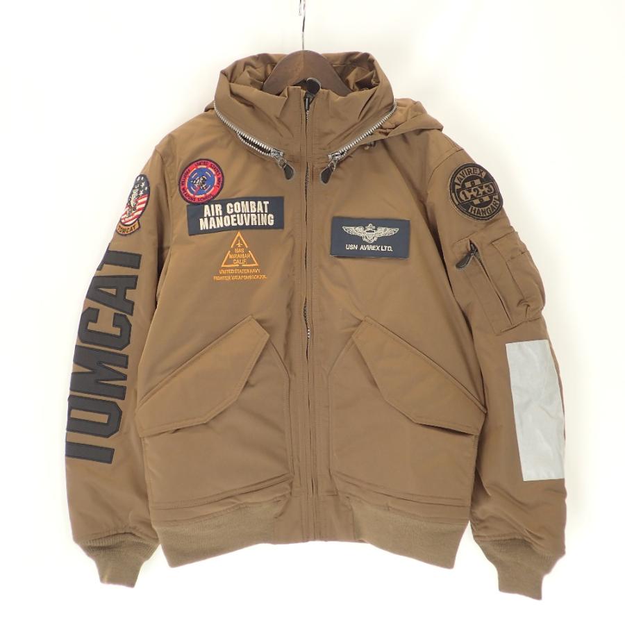 XL相当✨アヴィレックス トップガン フルデコ　 茶色 フライトジャケット アヴィレックス AVIREX G－1 TOP GUN / G－1 トップガン （ブラウン