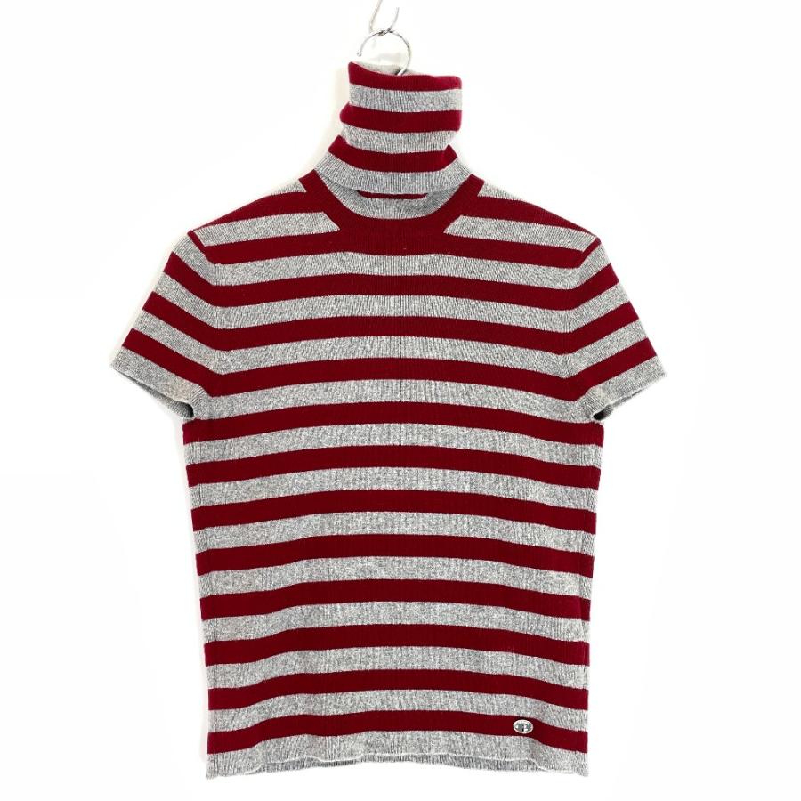 CHANEL（シャネル） 美品 07A P31710K00641 ボーダー カシミヤ100 