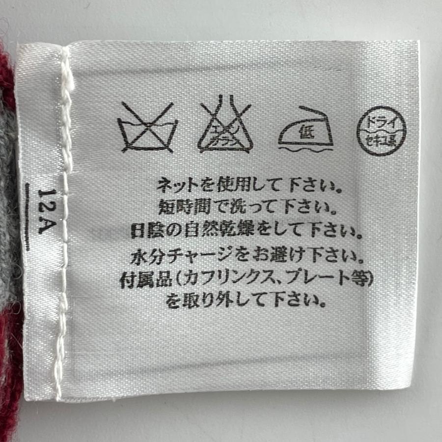 CHANEL 美品 シャネル 07A P31710K00641 ボーダー カシミヤ100  