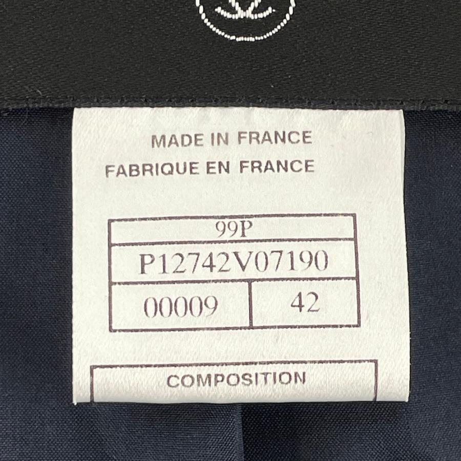 CHANEL 美品/国内正規 シャネル 99P P12742V07190 ウール 1Bテーラード
