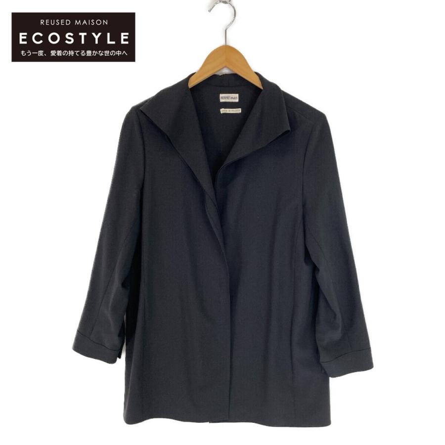 く エルメス ジャケット HERMES マルジェラ期 HERMES(エルメス) マルジェラ期ジャケット ブラック サイズ 40