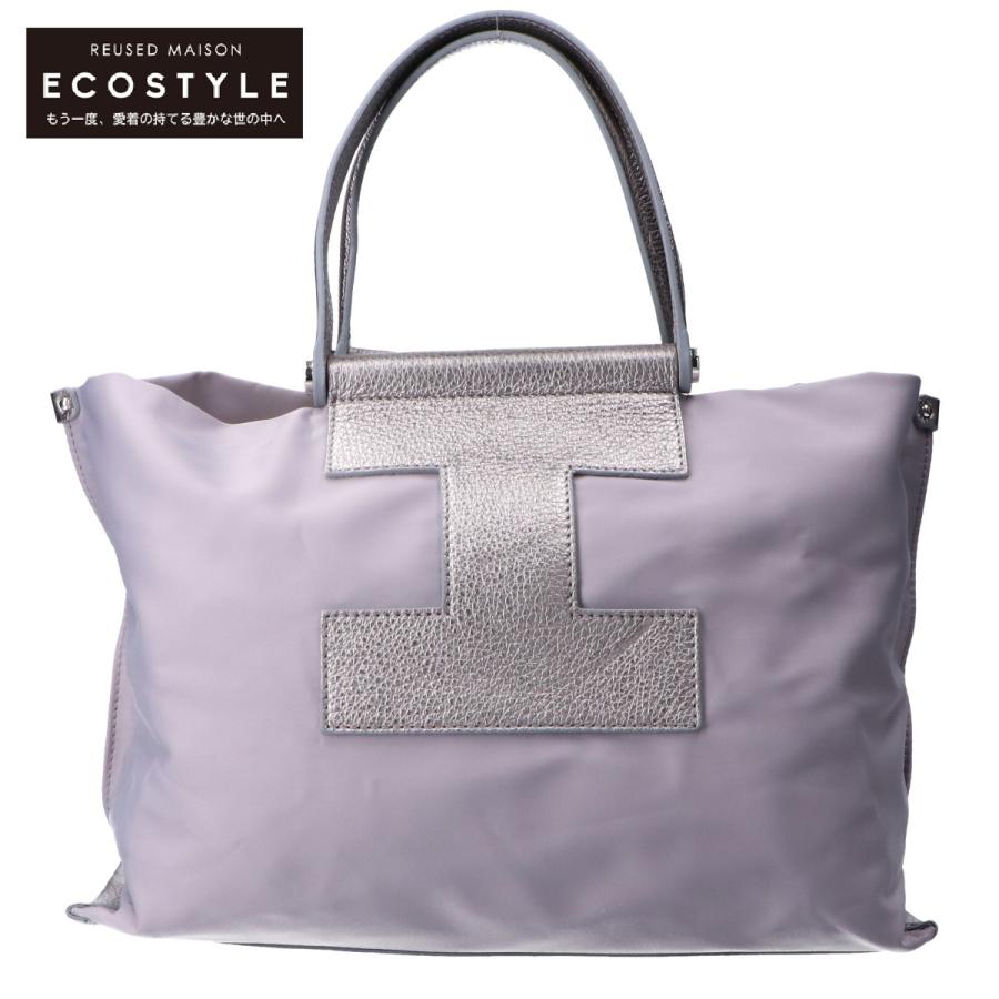 美品 IACUCCI イアクッチ ソルベット M レザー/ナイロン トートバッグ