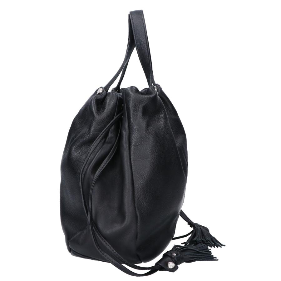 美品/ ROBERTA GANDOLFI ロベルタガンドルフィ レザー 2WAY巾着型  