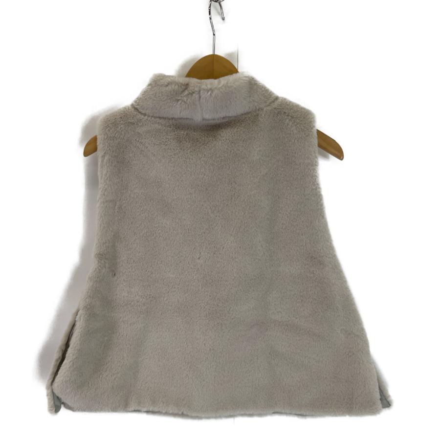 PLAIN PEOPLE プレインピープル アイボリー フェイクファーオフ