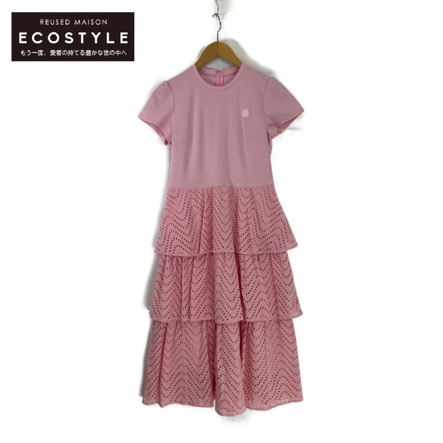 BORDERS at BALCONY ボーダーズアットバルコニー ピンク レース  