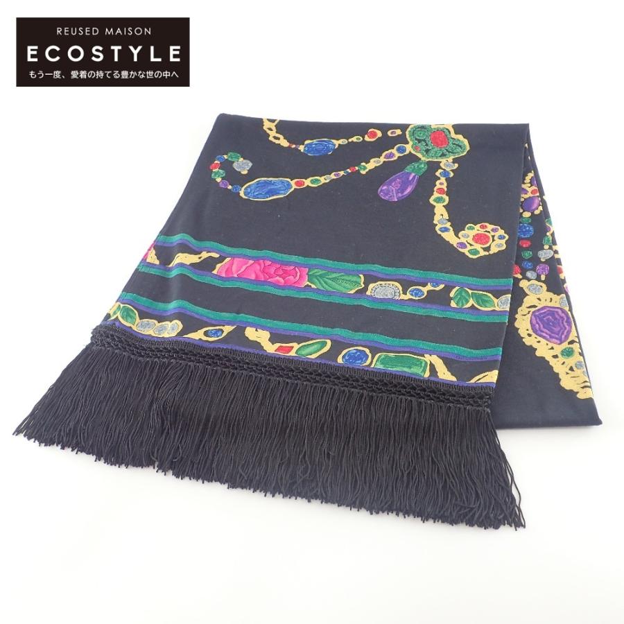 LEONARD レオナール シルクウールストール