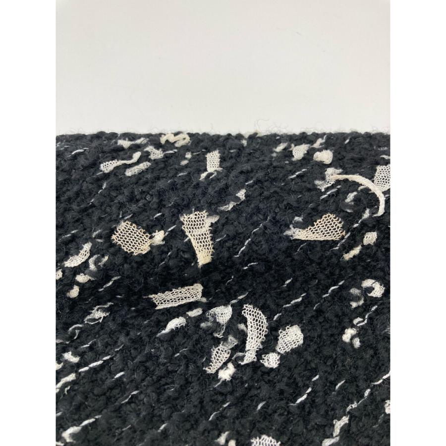 カメリア✨ CHANEL シャネル スパンコールボーダーツイードジャケット 40 CHANEL（シャネル） 国内正規 02A P20169V11530 カメリアボタン