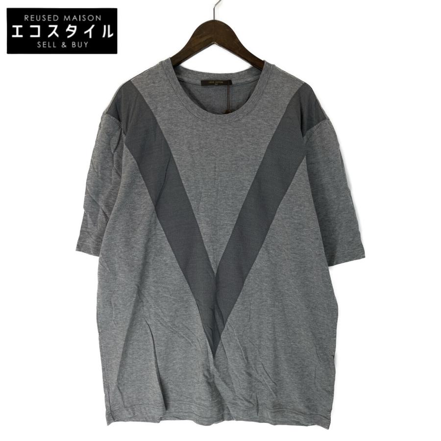 LOUIS VUITTON ルイヴィトン グレー RM151Q H7Y41WJR9 コットンシルク 