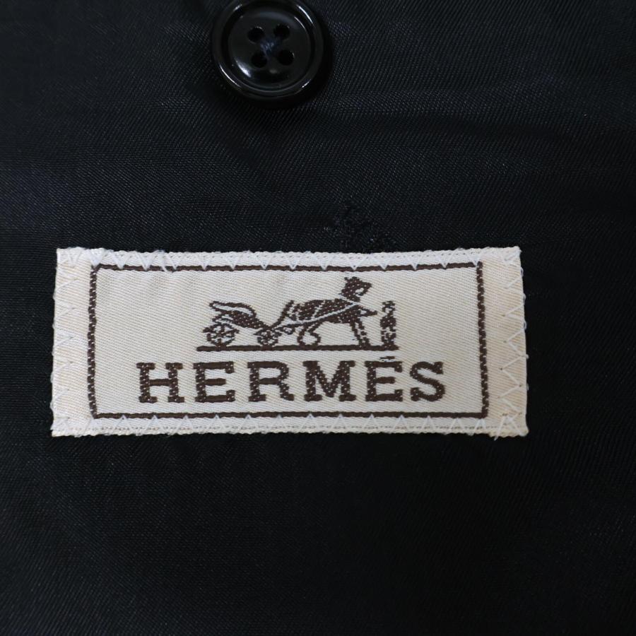 新品同様/国内正規 HERMES エルメス A9300 ウール 2Bシングル スーツ