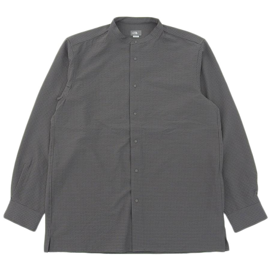 THE NORTH FACE 美品 ノースフェイス シアサッカーバンドカラー
