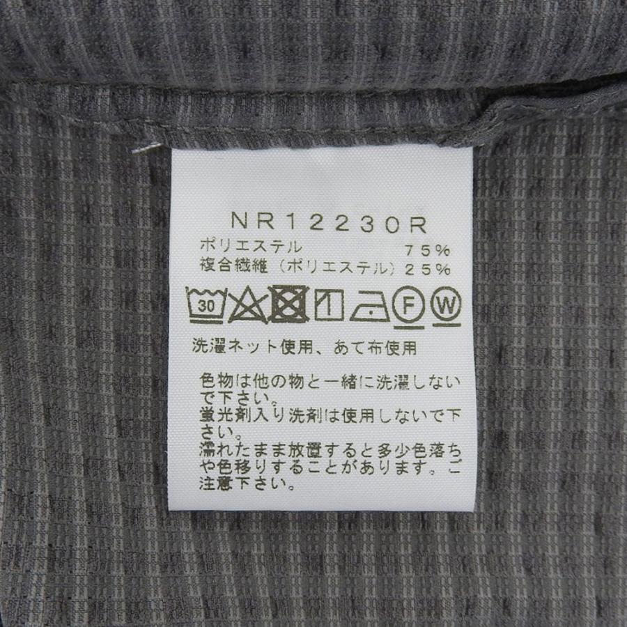 THE NORTH FACE 美品 ノースフェイス シアサッカーバンドカラー