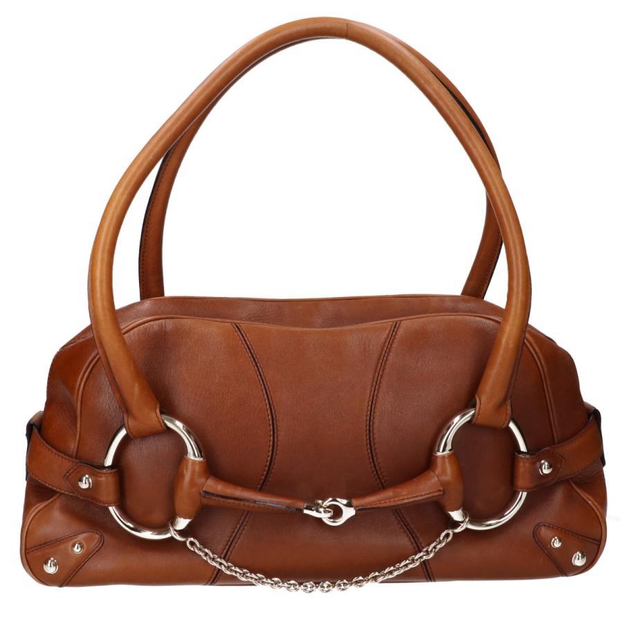 GUCCI（グッチ） 131092 ホースビット レザー ボストンバッグ