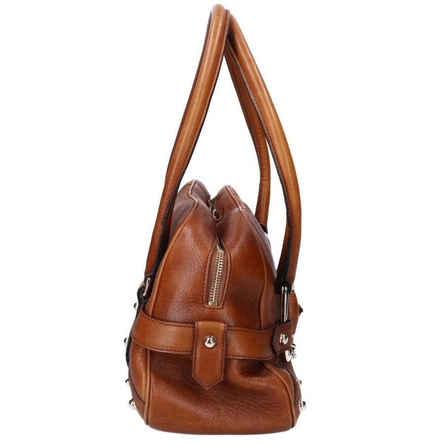 GUCCI（グッチ） 131092 ホースビット レザー ボストンバッグ ブラウン