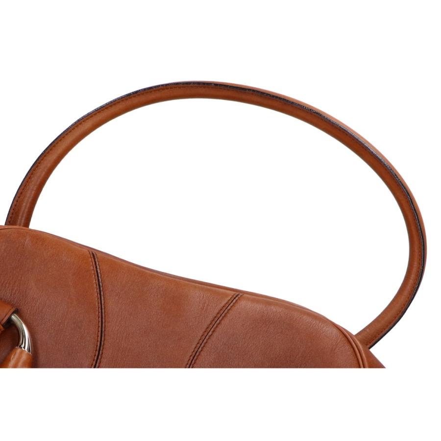 GUCCI（グッチ） 131092 ホースビット レザー ボストンバッグ ブラウン
