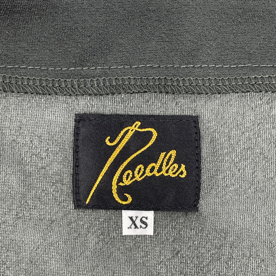 needles ニードルズ グレー OT255 シースルー Vネック カーディガン XS