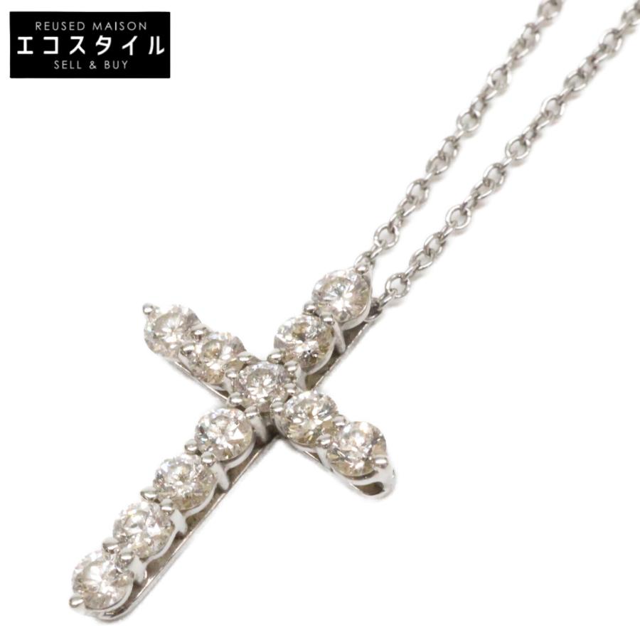 ティファニー TIFFANY&Co. ネックレス クロスペンダント Pt950