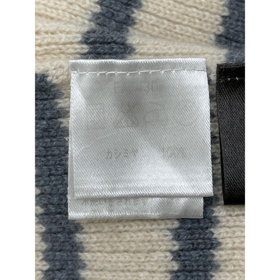 ロロピアーナ カシミア ボーダー ニット Loro Piana（ロロピアーナ） ホワイト×ブルー FAF4303 ベビーカシミヤ