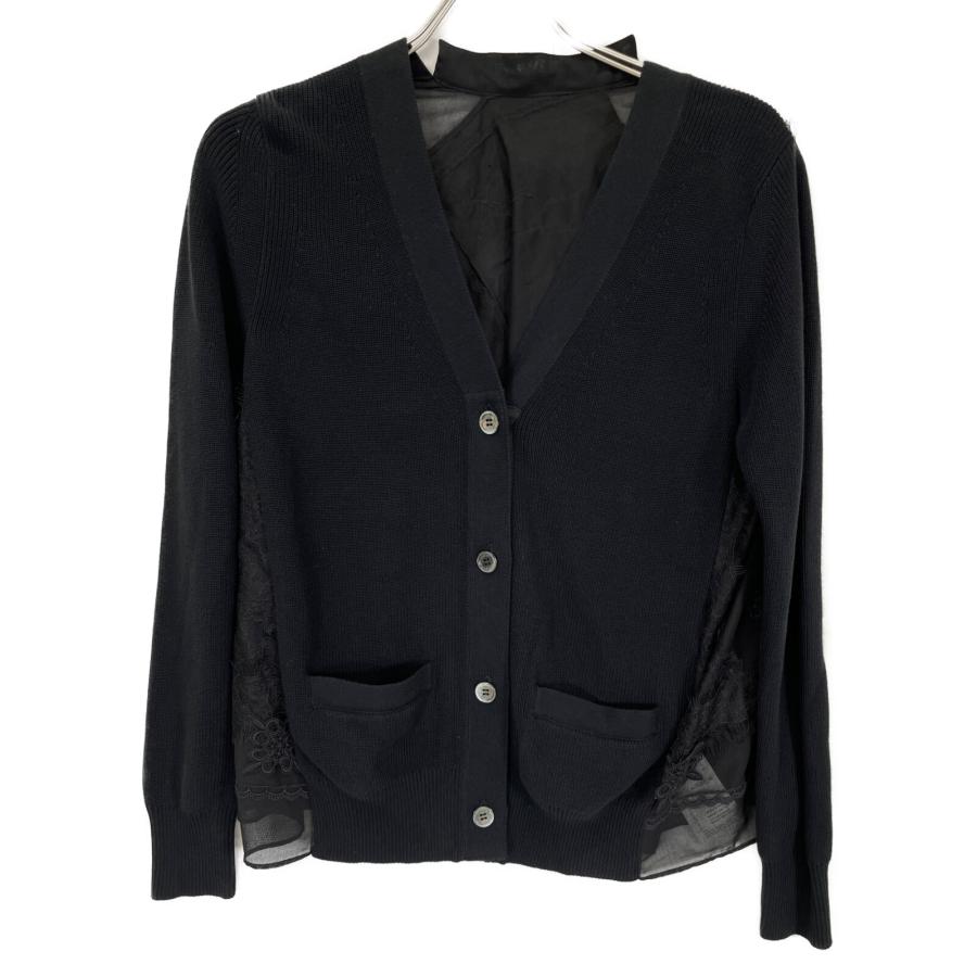 sacai（サカイ） 美品/22年製 22-06006 レースドッキング ニット