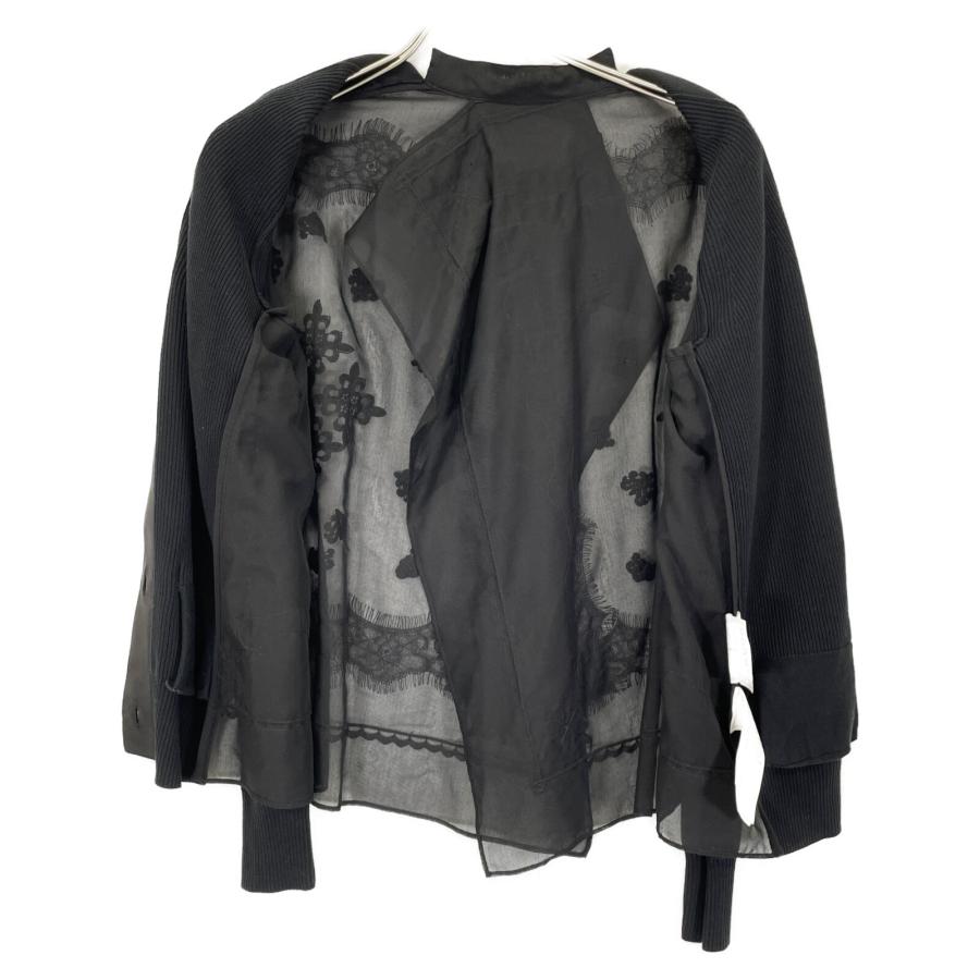サカイ 【美品/22年製】22-06006 レースドッキング ニット 1 sacai サカイ 【美品/22年製】22-06006 レースドッキング ニット 1