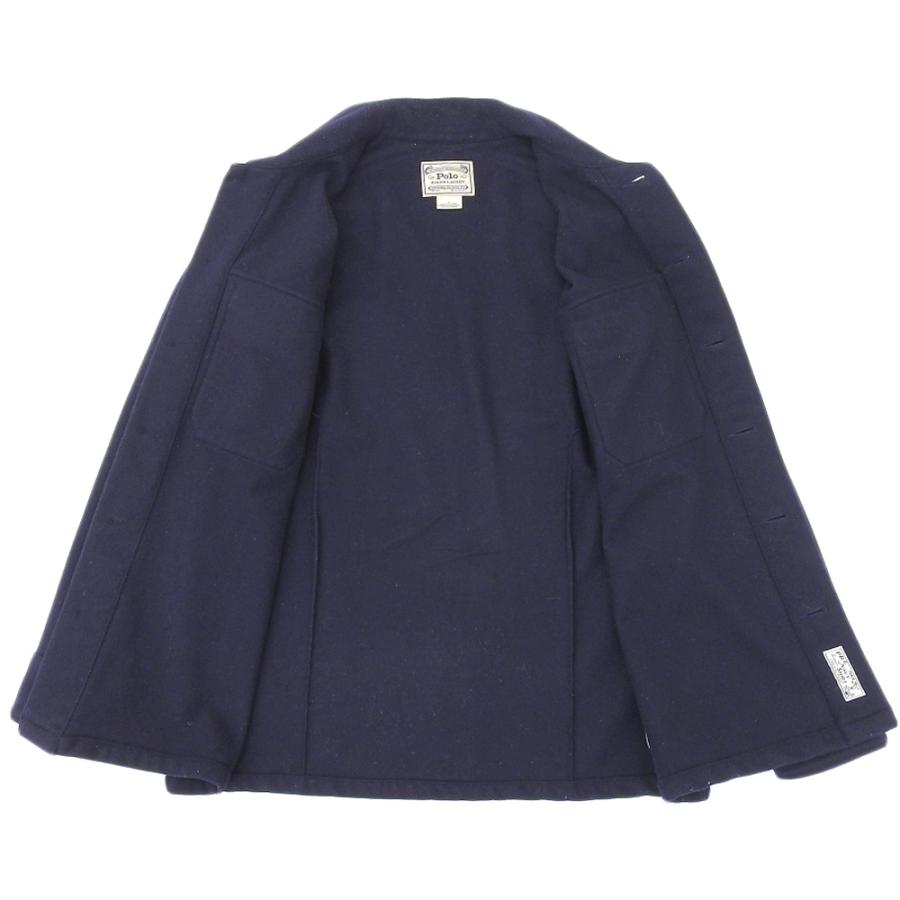POLO RALPH LAUREN ポロ ラルフローレン ネイビー ウール混 CPO POLO RALPH LAUREN ポロ ラルフローレン ネイビー ウール混 CPO