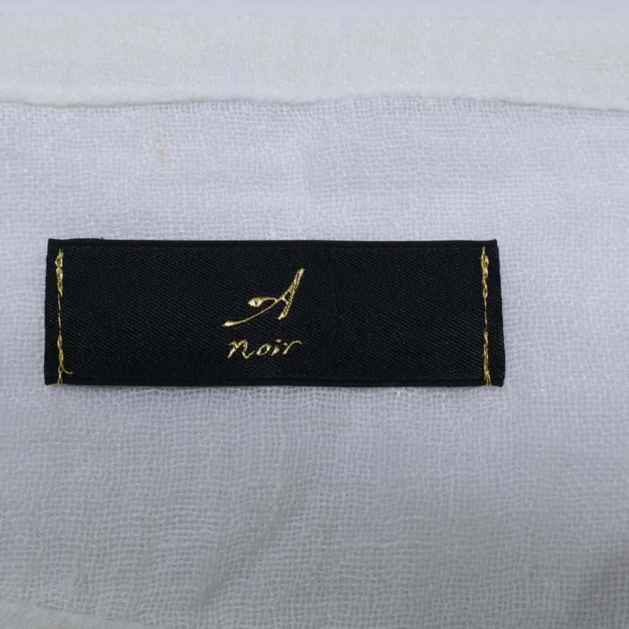 イチアンティークス ﾌﾞﾗｯｸ noir 801201 Linen Embroidery Lace Blouse 表記なし イチアンティークス ﾌﾞﾗｯｸ noir 801201 Linen Embroidery Lace Blouse