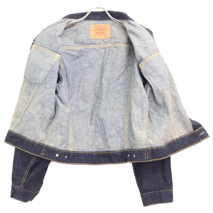 リーバイス インディゴ 557XX 復刻 BIGE USA製 ボタン裏555 バレンシア工場 3rd デニムジャケット 68435-4 40 Levi's（リーバイス） LEVI'S インディゴ 557XX 復刻 BIGE USA製