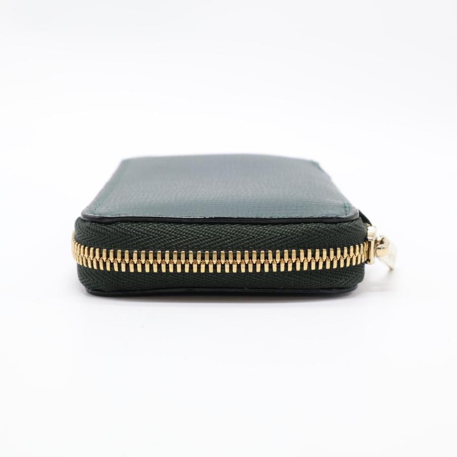 Valextra（ヴァレクストラ） 美品 ラウンドジップ ミニ ウォレット
