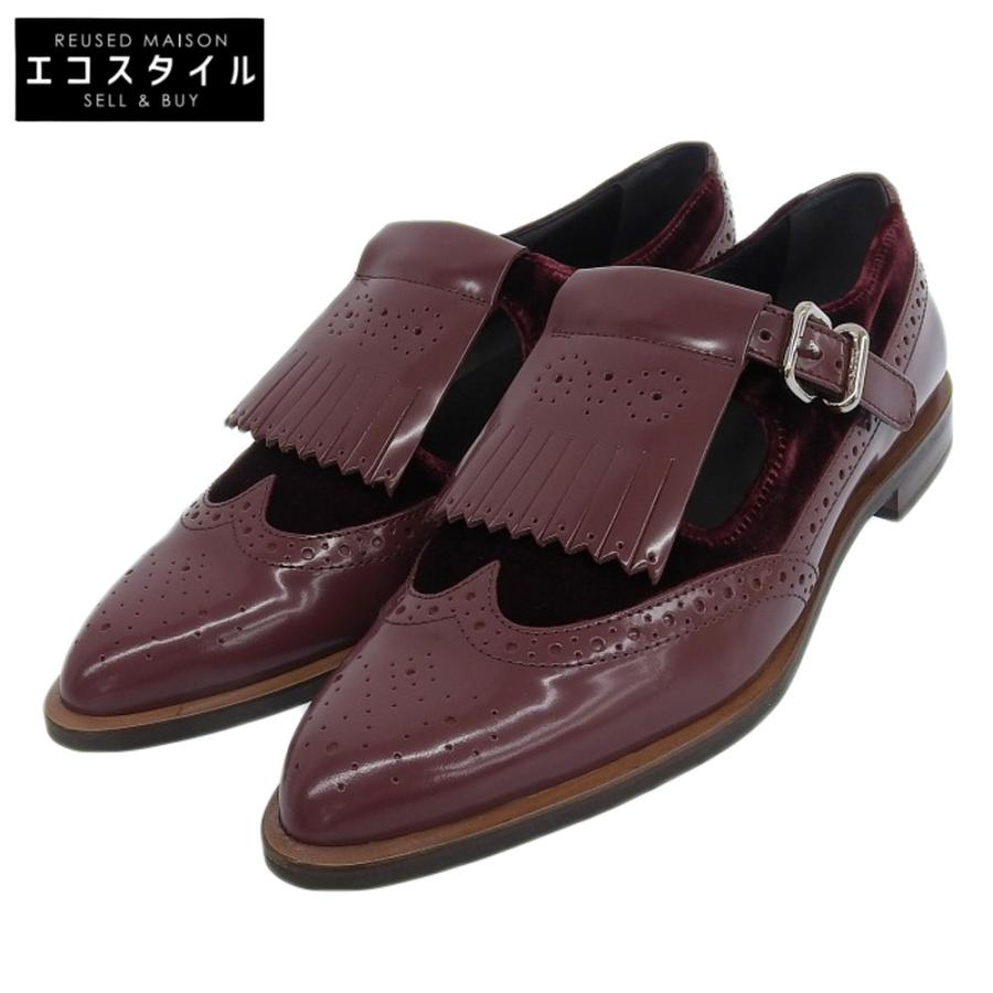 TODS トッズ ローファー ドライビングシューズ 38 約24cm ピンク TOD'S