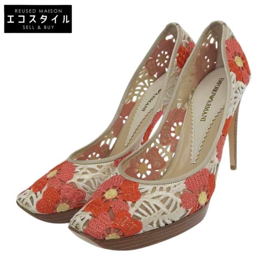 EMPORIO ARMANI サテンハイヒール 【公式通販】