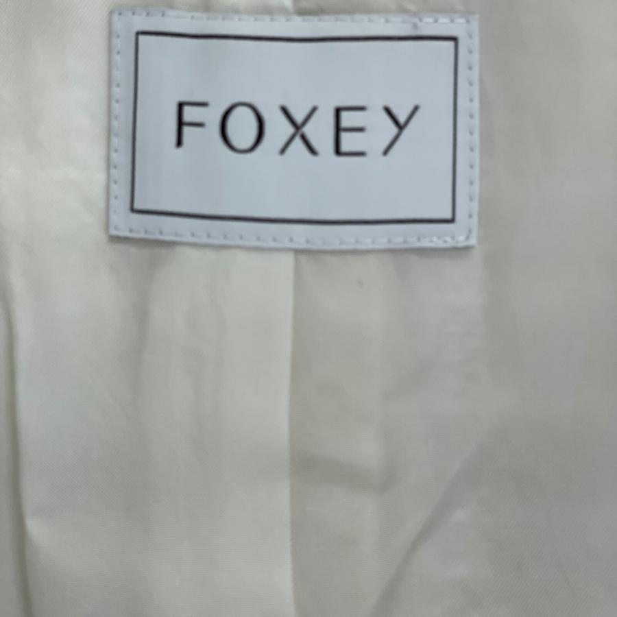 FOXEY（フォクシー） ホワイト 40544 ツイード Dress Miss Edinburgh