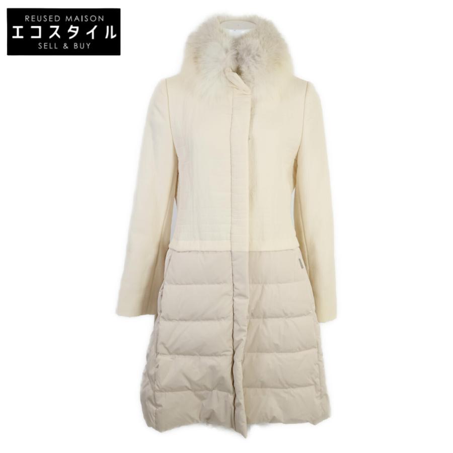 Rene fur付き中綿コート36 超美品 foxey FOXEY フォクシー ブティック