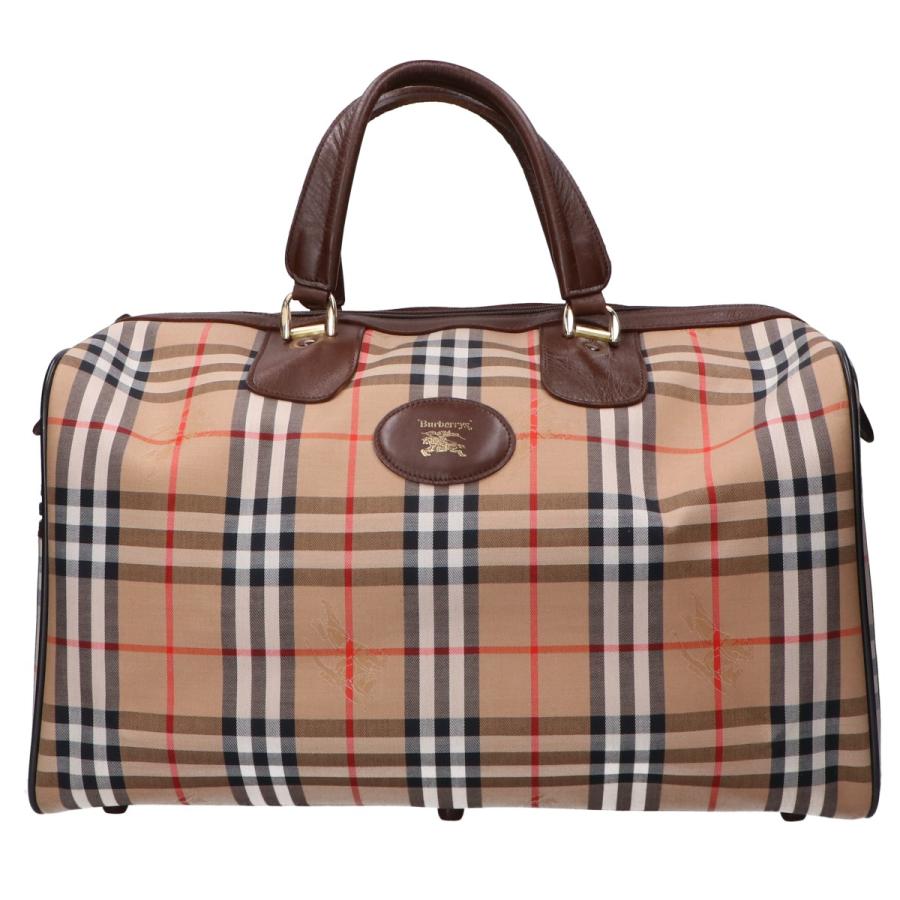 Burberry's バーバリーズ オークション ノヴァチェック 本物 ブラウン