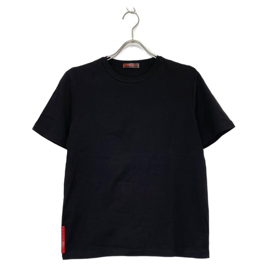 PRADA SPORTS 半袖Tシャツ 黒 美品 国内正規 PRADA SPORT プラダスポーツ 半袖Tシャツ