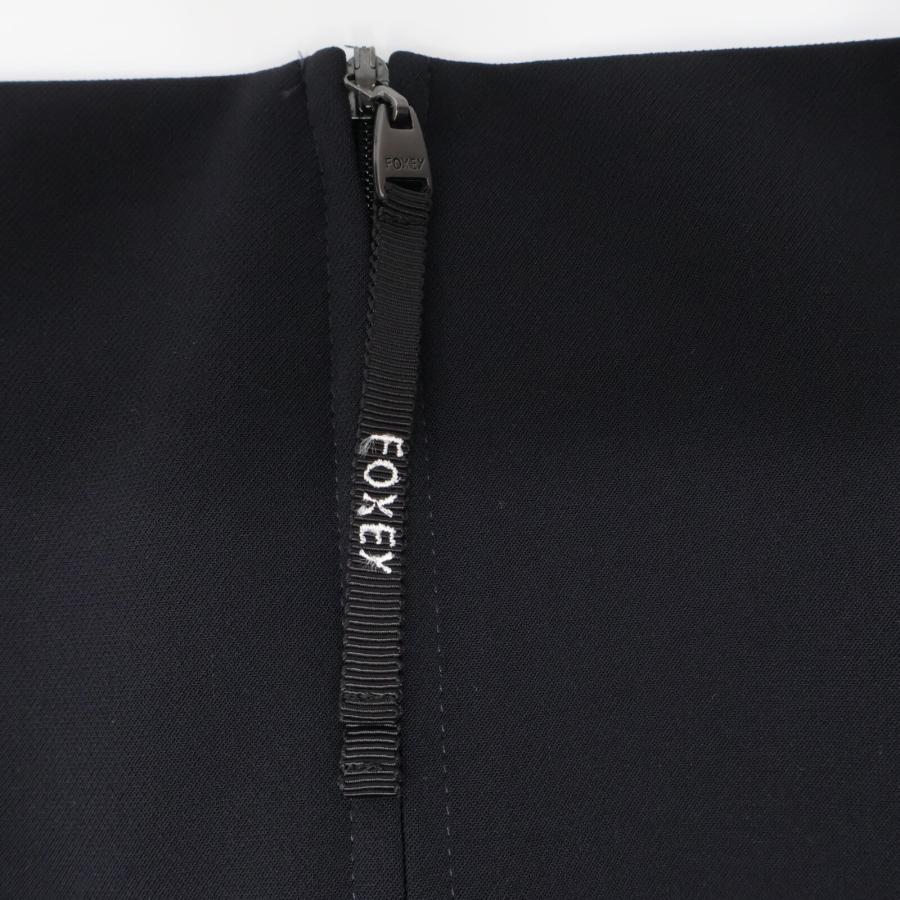 FOXEY NEW YORK フォクシーニューヨーク ネイビー 38955 ペプラム  