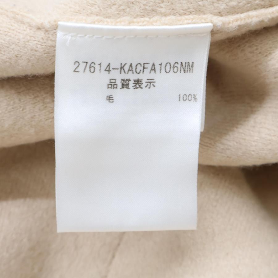 FOXEY（フォクシー） ベージュ 27614 ウール フード付き コート