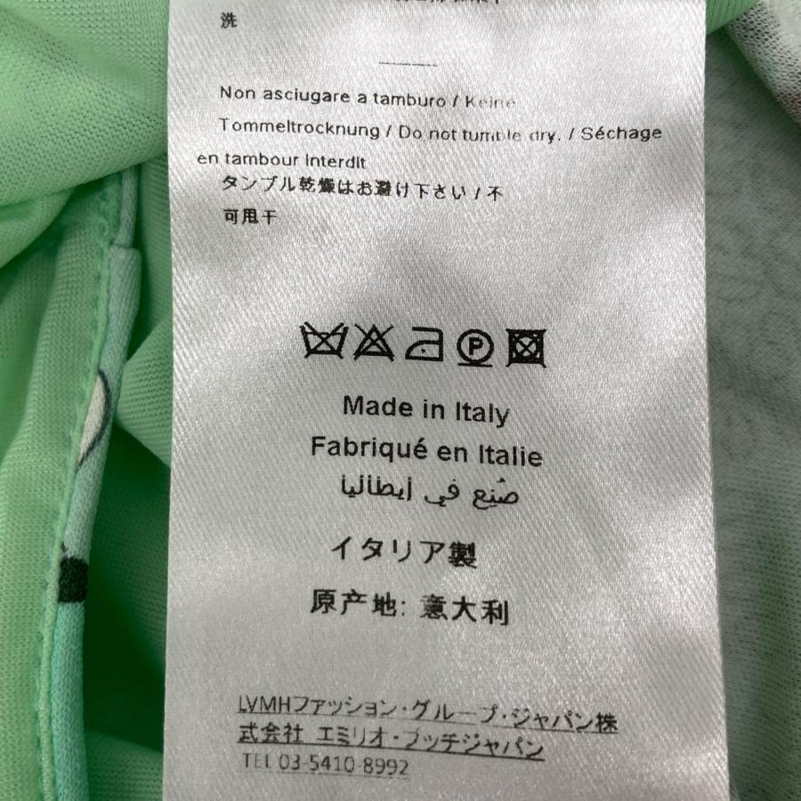 Emilio Pucci エミリオプッチ グリーン 2HJI30 レーヨンシルク 総柄