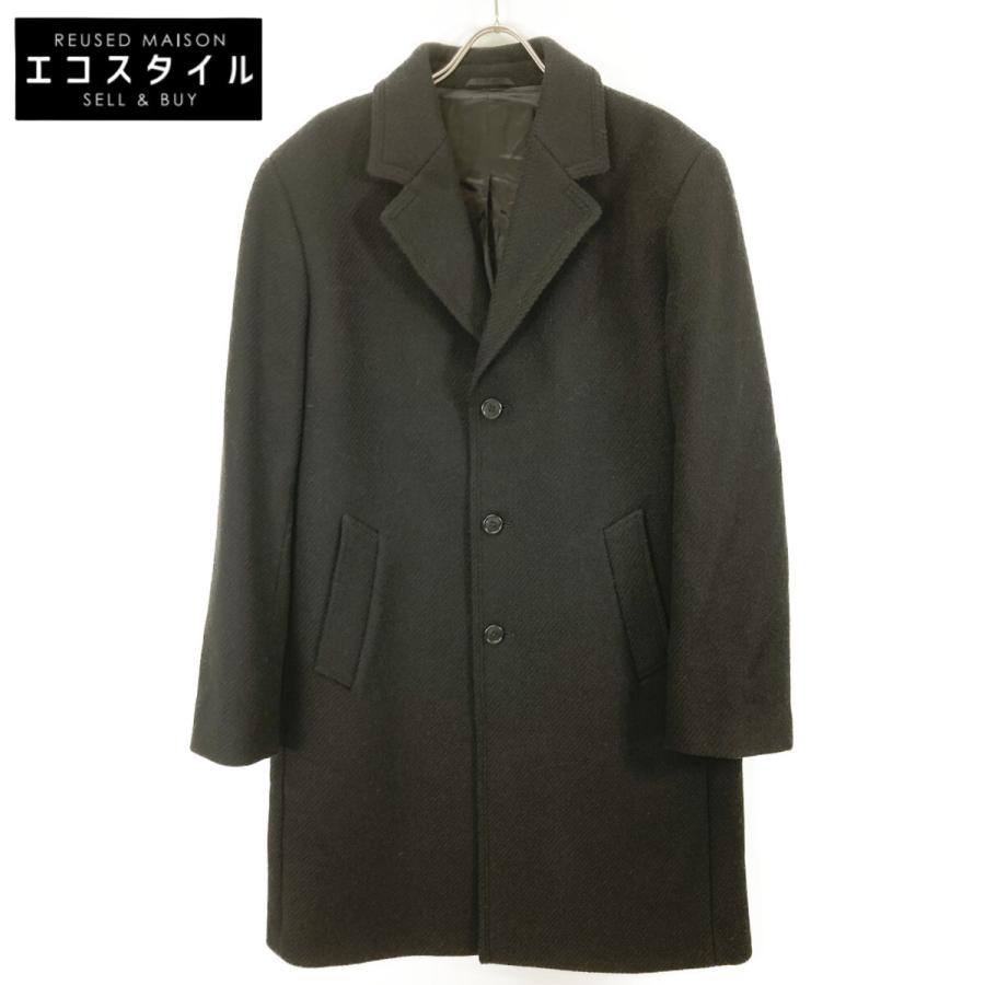 agnes b. アニエスベー MZ26TM58 OF361839 ブラック ウール チェスター