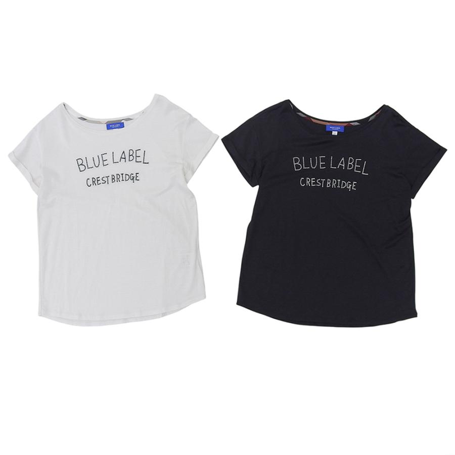 美品 BLUE LABEL CRESTBRIDGE ブルーレーベルクレストブリッジ 刺繍