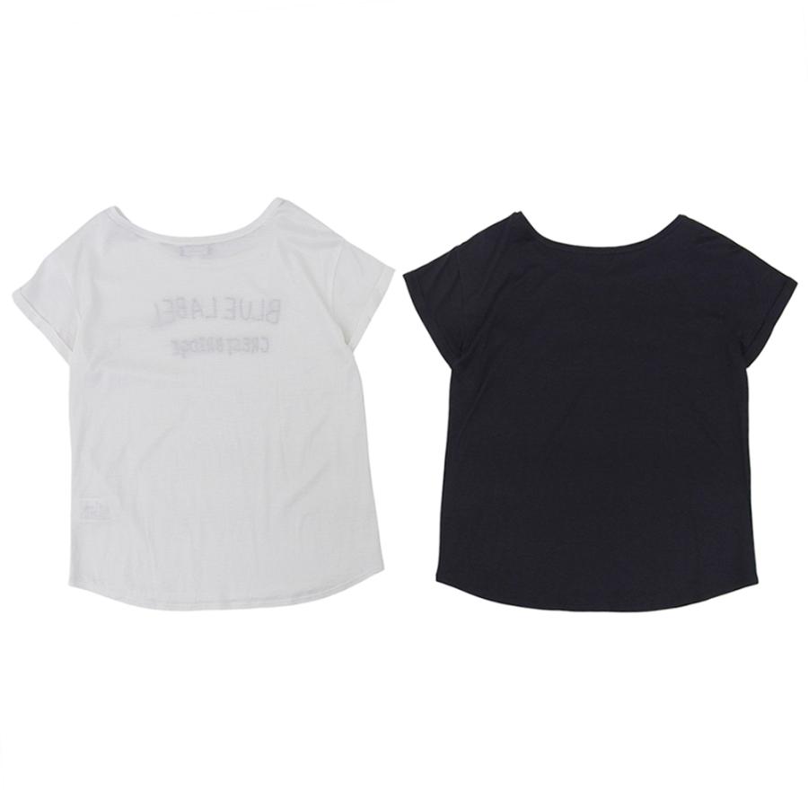 美品 BLUE LABEL CRESTBRIDGE ブルーレーベルクレストブリッジ 刺繍