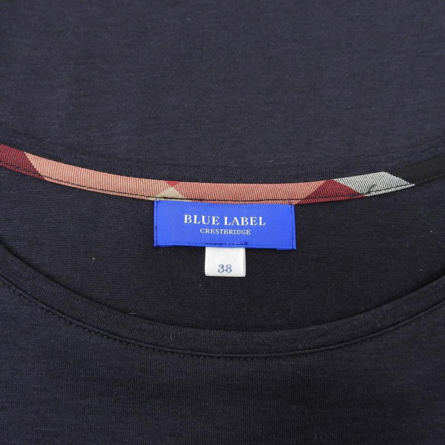 美品 BLUE LABEL CRESTBRIDGE ブルーレーベルクレストブリッジ 刺繍