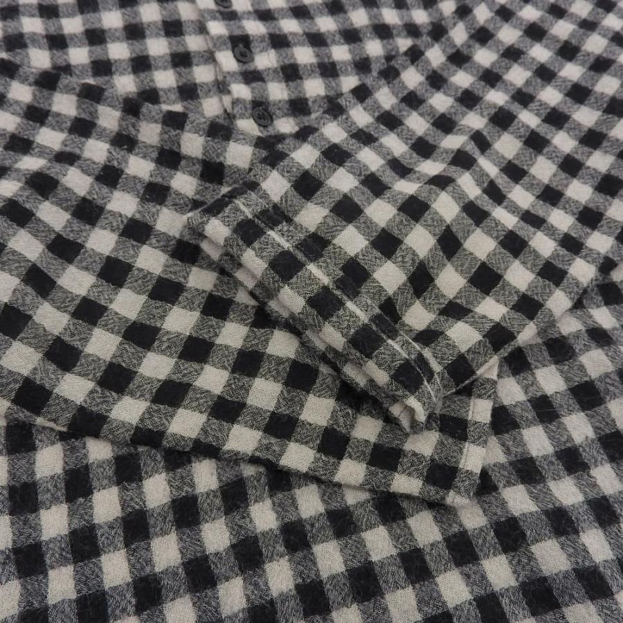 美品 Jurgen Lehl ヨーガンレール ウール ギンガムチェック ヘンリー
