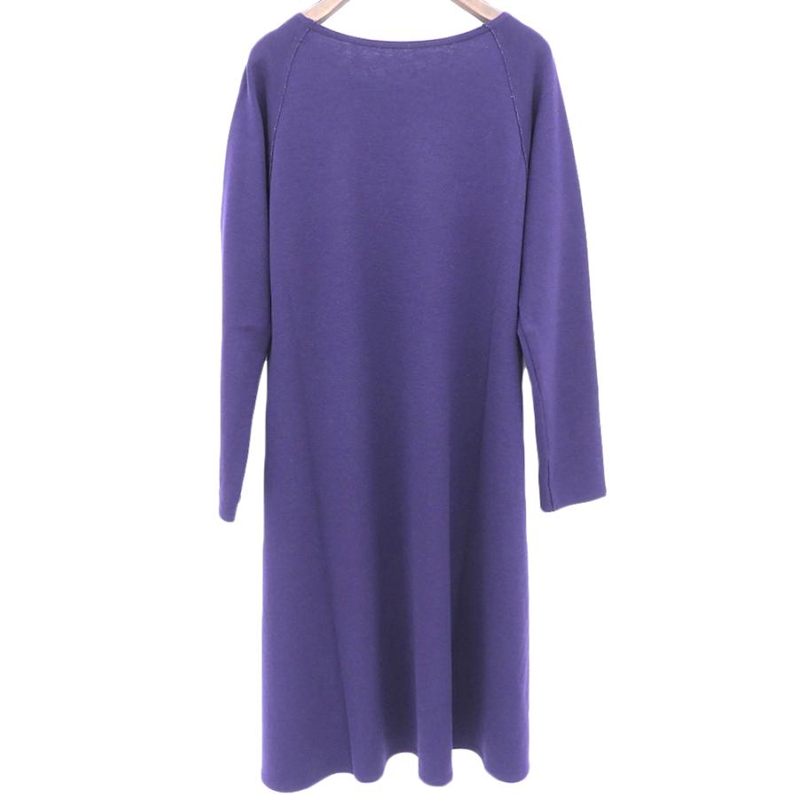 Jurgen Lehl ヨーガンレール ウール クルーネック ワンピース