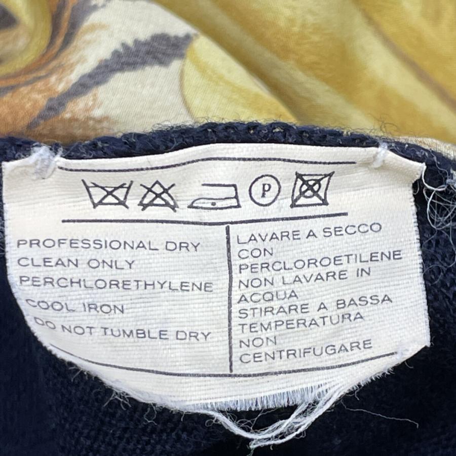 Salvatore Ferragamo サルヴァトーレフェラガモ ネイビー タイガー 金