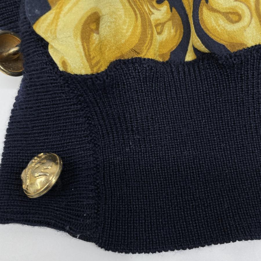 Salvatore Ferragamo サルヴァトーレフェラガモ ネイビー タイガー 金