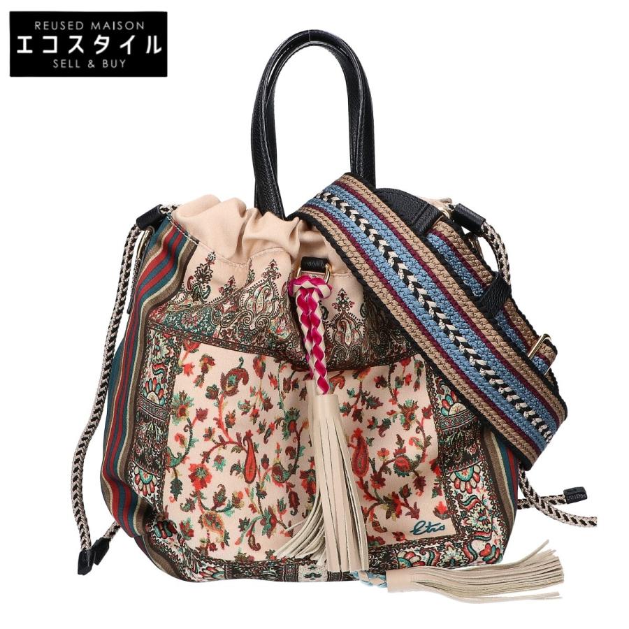 ETRO（エトロ） 1/324 ペイズリー柄 ドローストリング 2WAY